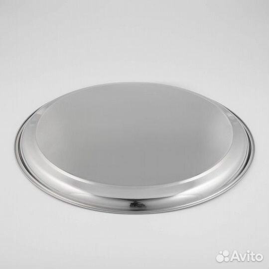 Поднос из нержавеющей стали Доляна «Индия», d45 см
