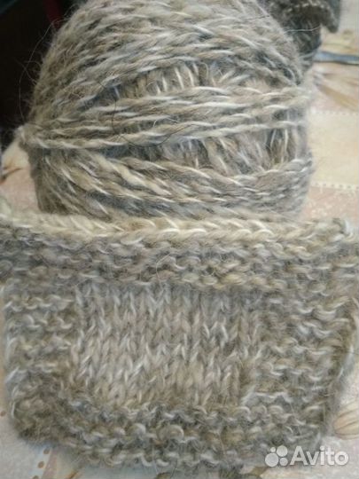 Пряжу из собачьей шерсти