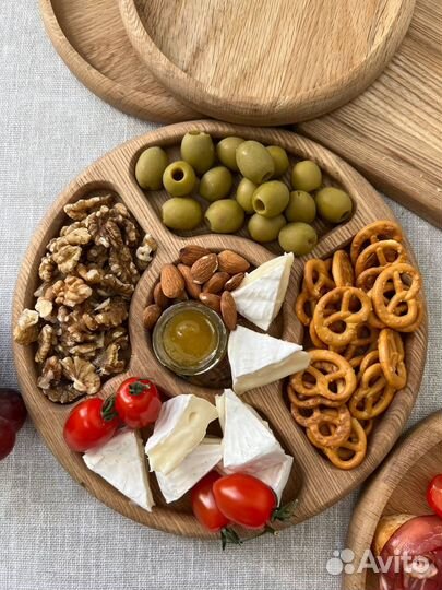 Менажница деревянная