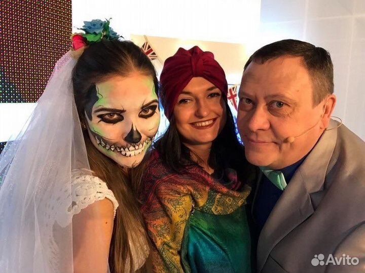 Грим и Макияж на Хэллоуин (фейс-арт)