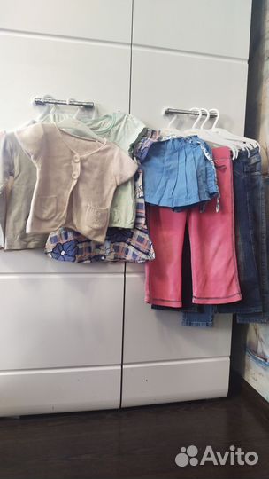 Детская одежда на девочку 1-3 года, 86-92 размер