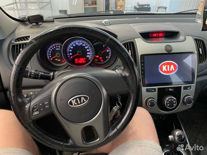 Магнитола KIA Cerato 2 кондиционер android вид