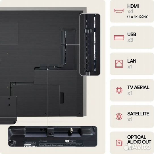 Телевизор LG oled83G4RLA рст/еас