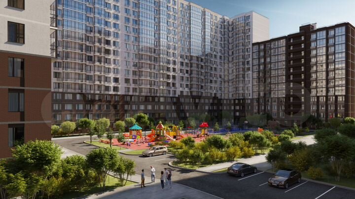 1-к. квартира, 32,4 м², 10/17 эт.