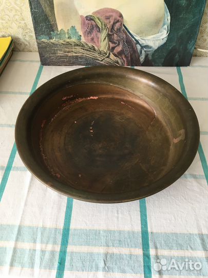 Медный таз для варенья СССР