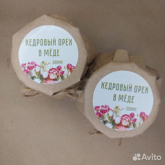 Кедровый орех в мёде/сиропе