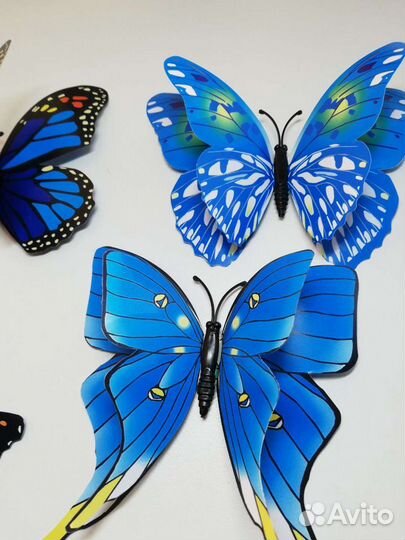 Бабочки набор 12 шт
