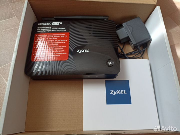 Wi-Fi роутер Zyxel Keenetic lite 2