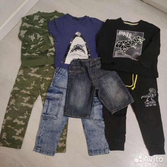 Вещи пакетом на мальчика 104