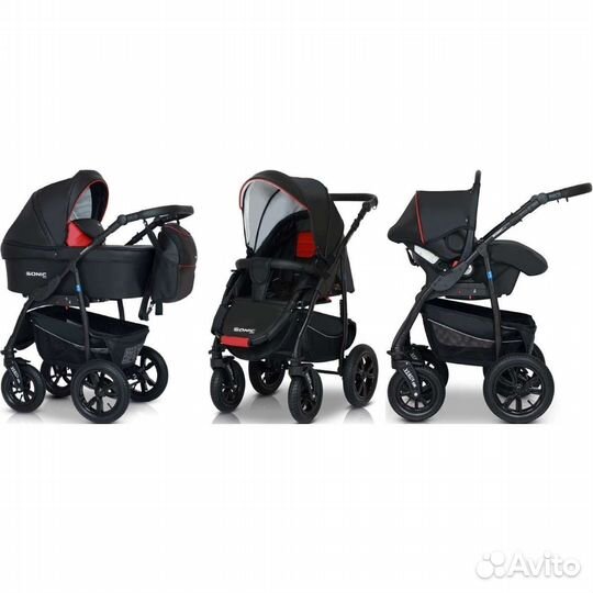 Коляска 3 в 1 verdi sonic plus