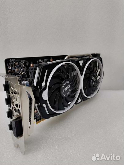 Видеокарта rx580 8gb MSI