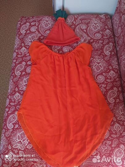 Костюм морковки