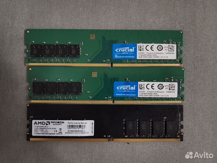 Материнская плата с процессором