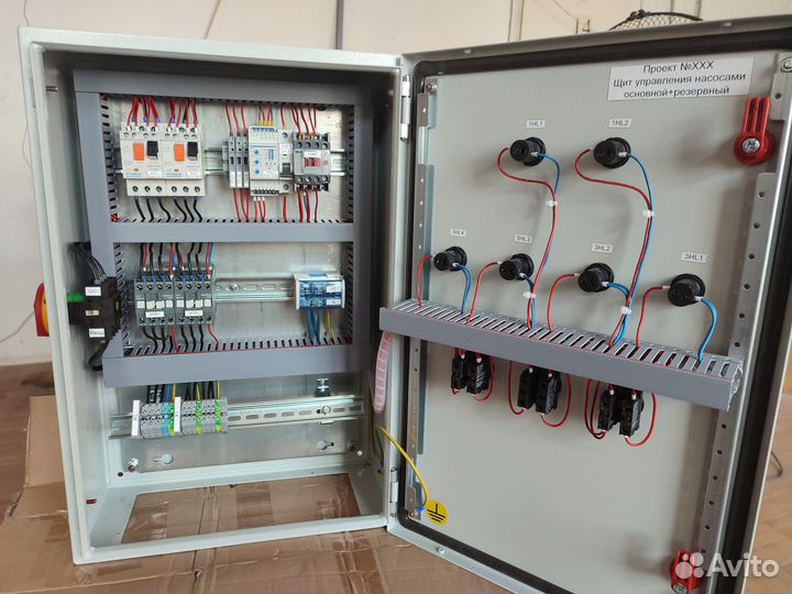 Сборка щитов управления и автоматики