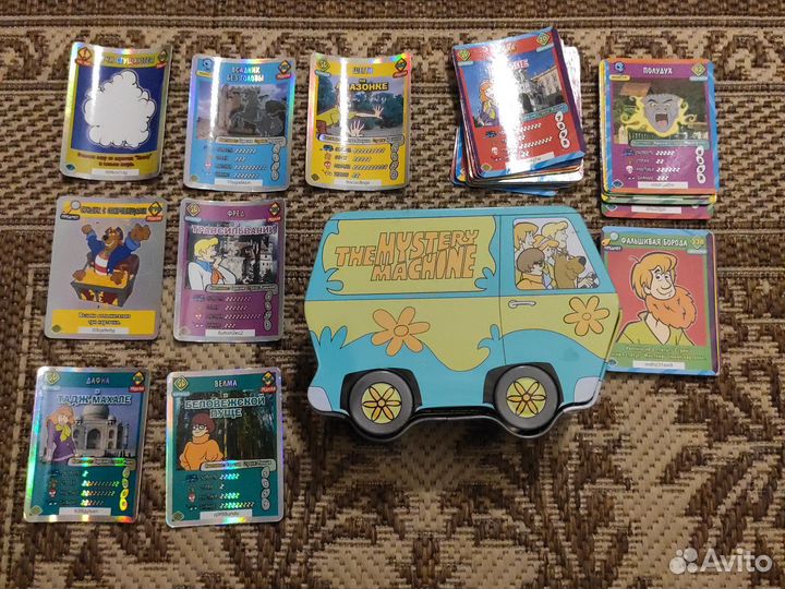 Карточки скуби ду великие тайны мира