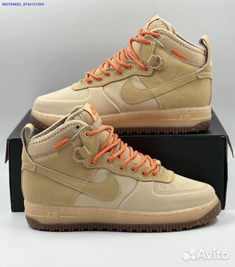 Кроссовки Nike Air Force 1 Duckboot (с мехом) (Арт.57047)