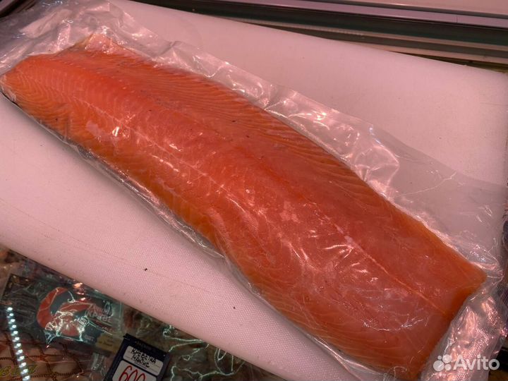 Лосось филе слабосолённый 2023г. Опт