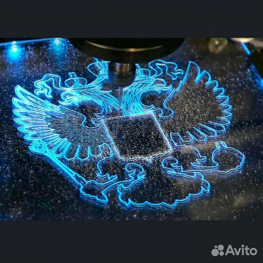 Фрезерные работы на станке (дерево, пластик и др.)