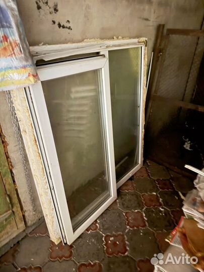 Окно пластиковое пвх бу