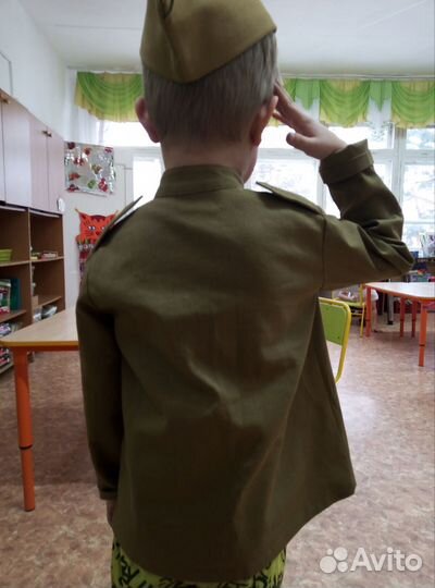 Гимнастерка военная детская