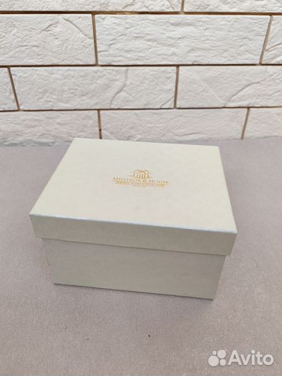 Икорница с ложкой фарфор