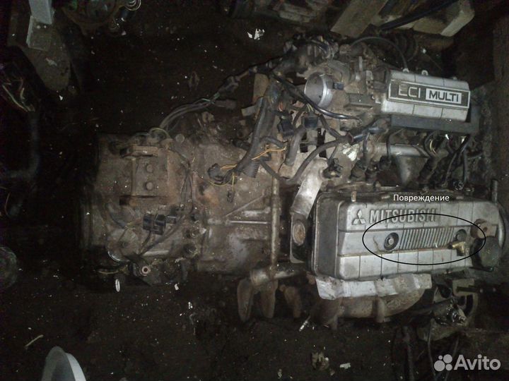 Двигатель mitsubishi