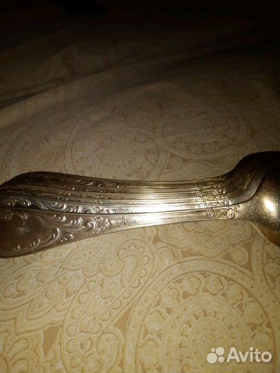 Ложки мельхиор старое пламя