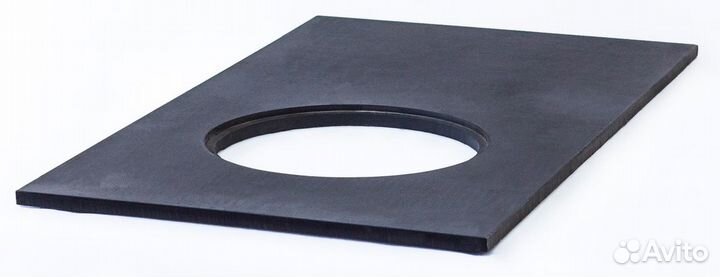 Печное литье. Плита печная, стальная 710*410*20