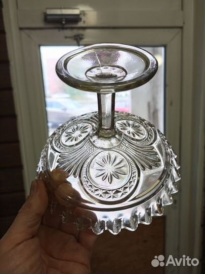 Антикварная ваза для фруктов конфетница