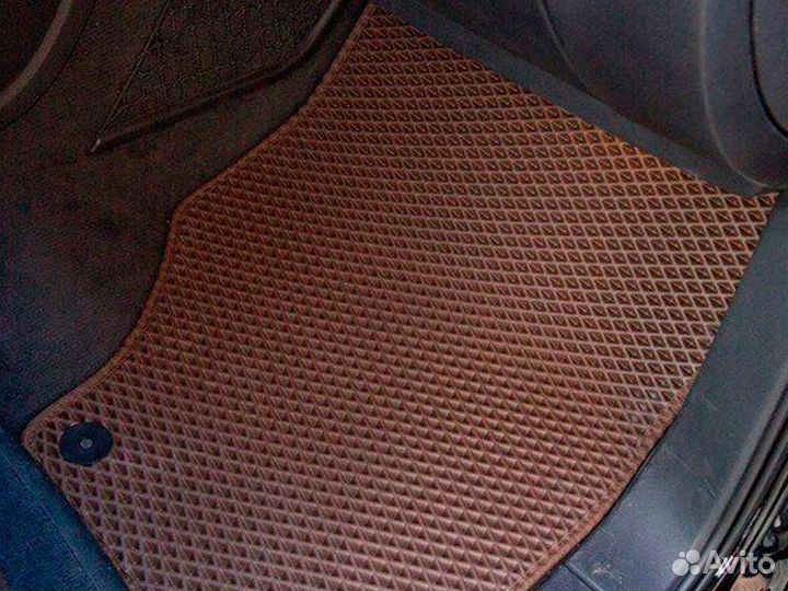 Коврики ева nissan Serena C-26 2010-2016 3 ряда+пп