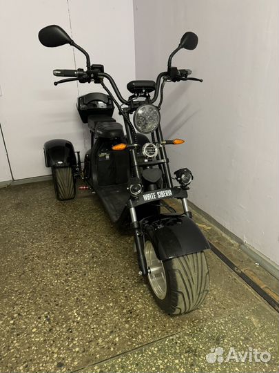 Электроскутер white siberia PRO trike+ 3000W