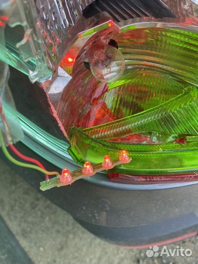 Диодная плата фонаря BMW X5 E70 дорест