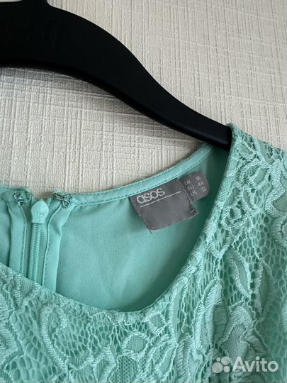 Кружевное платье миди ASOS L XL