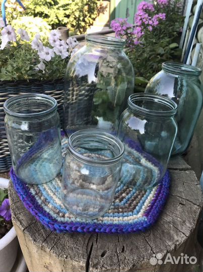 Банки стеклянные