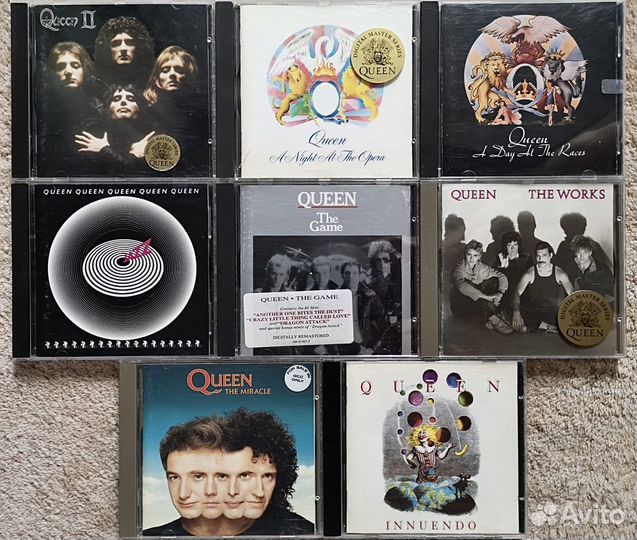 Queen фирменные диски США и Великобритания