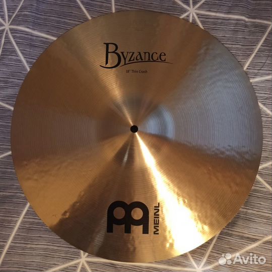 Meinl Byzance Traditional Thin Crash 18', B18TC
