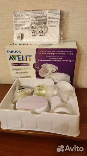 Молокоотсос электронный philips avent