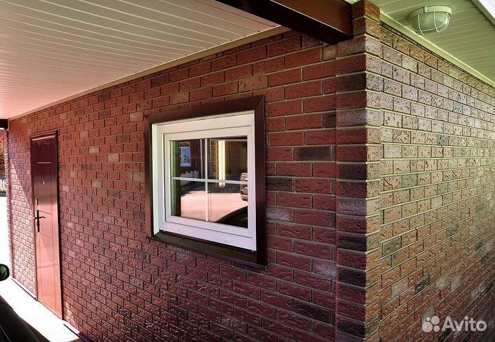 Фасадные панели технониколь optima кирпич