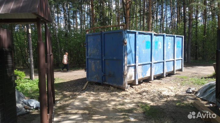 Вывоз мусора, Вывоз снега контейнером