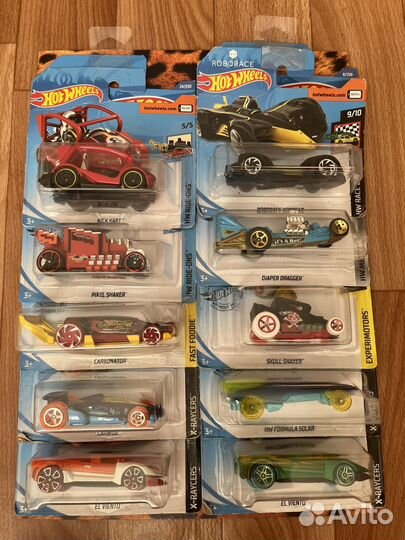 HOT wheels машинки