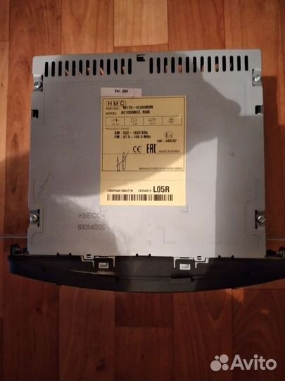 Штатная магнитолла хендай солярис