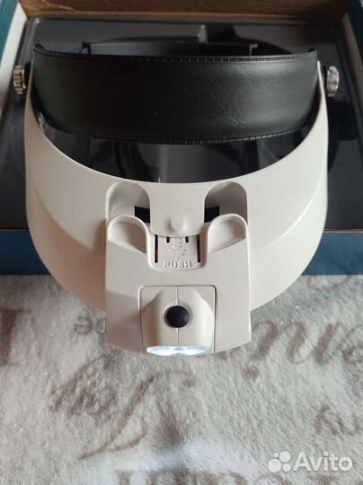 Бинокулярные очки лупа