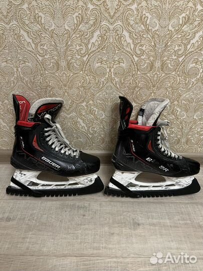 Коньки хоккейные бауер, лезвия Ramonedge