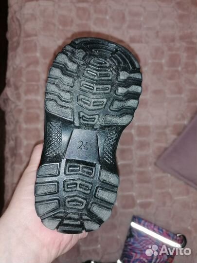 Сапоги зимние для девочки