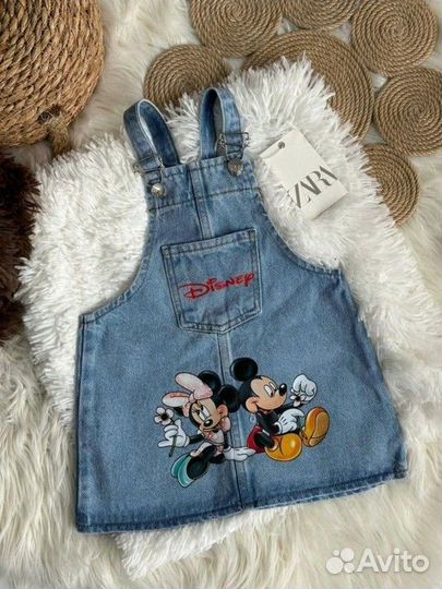 Джинсовый сарафан 