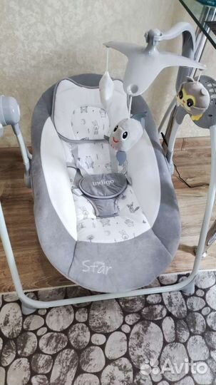 Детская электронная качель