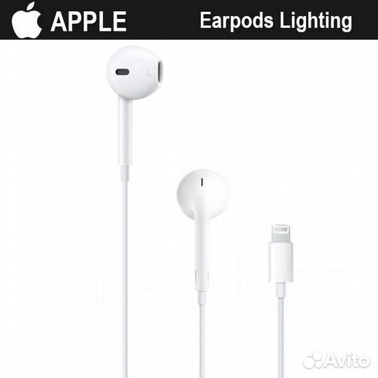 Наушники Apple Earpods Lightning (mmtn2ZM/A) orig