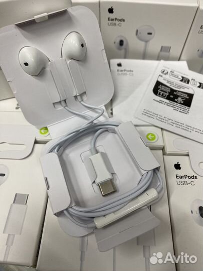 Проводные наушники apple earpods type-c