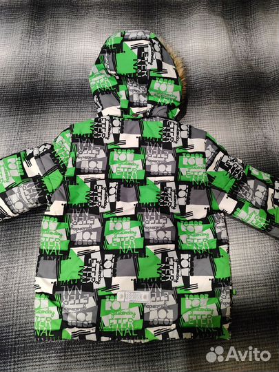 Куртка зимняя для мальчика 110-116