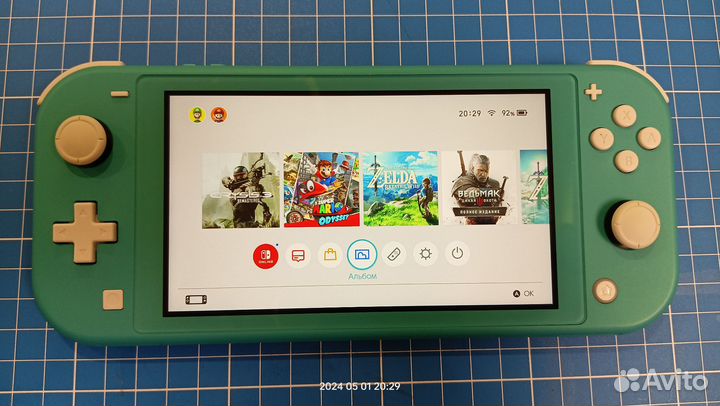 Nintendo switch lite 128 прошитая
